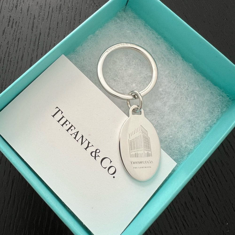 Tiffany & Co. Silver Keychain